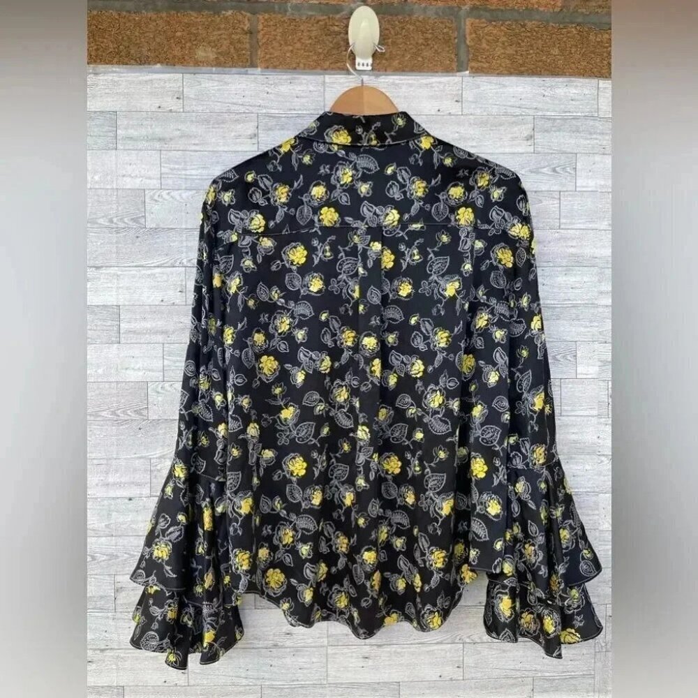 Cinq à SeptKirby Floral Silk Top medium - Picture 7 of 12